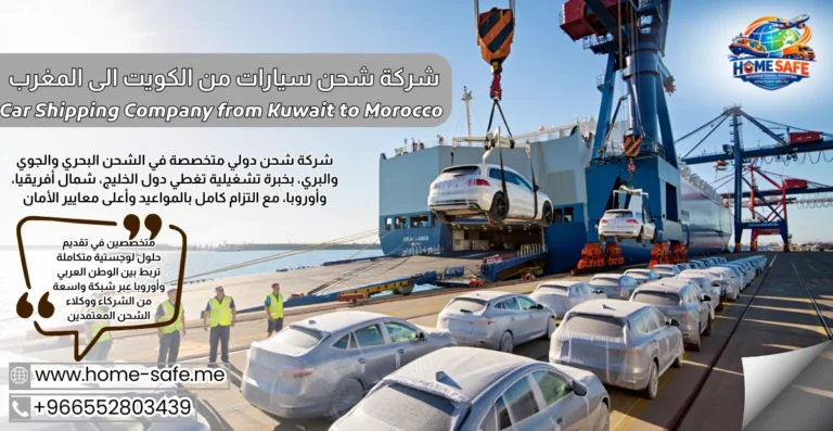 Car Shipping Company from Kuwait to Morocco