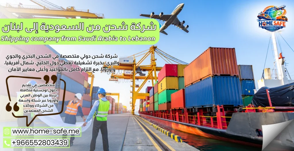 Shipping company from Saudi Arabia to Lebanon
